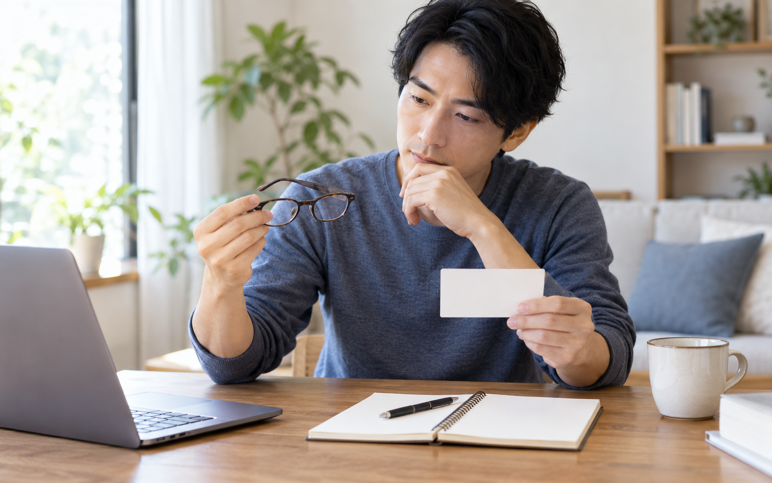 視力矯正の選択肢と費用を検討するイメージ